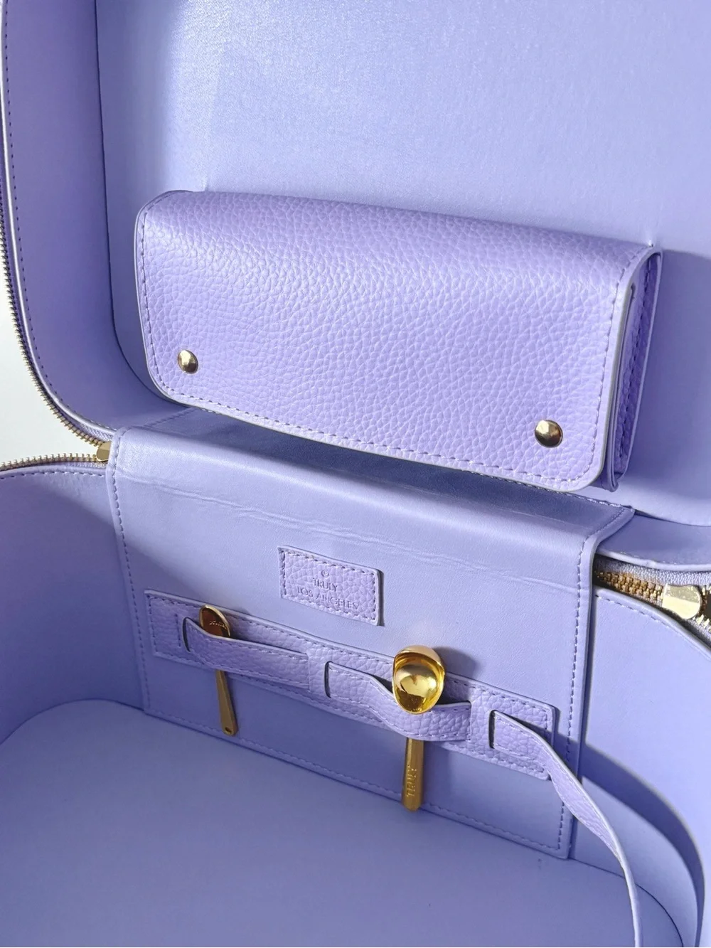 TRULY Beauty Limited Edition Lavender Vanity Case Travel Makeup Bag